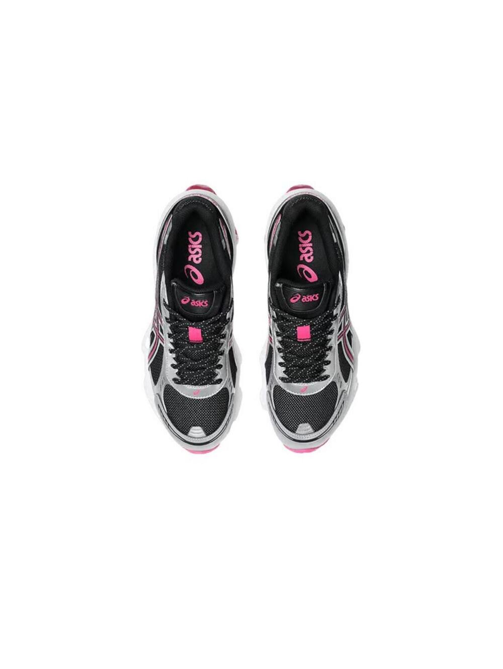 NEW ASIC Gel Kinetic Fluent Black Pink Glo Running Shoes, Size 7 Women / 5.5 men - Picture 3 of 15